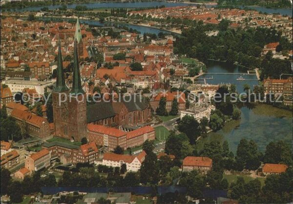 Luebeck Fliegeraufnahme