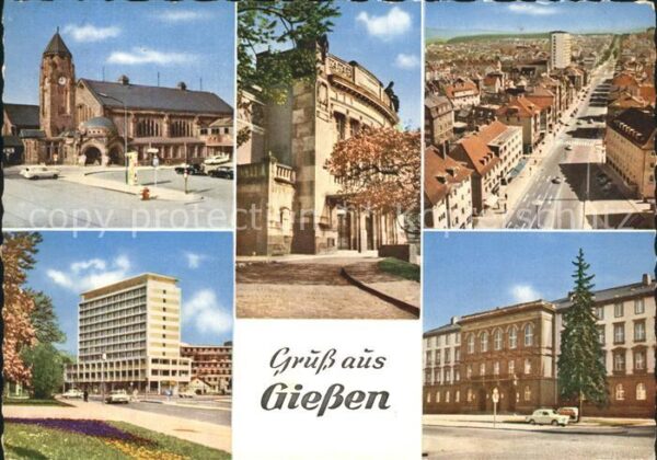 Giessen Lahn Bahnhof Gebäude