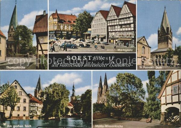 Soest Arnsberg Thomaskirche Marktplatz St. Patrokli-Do