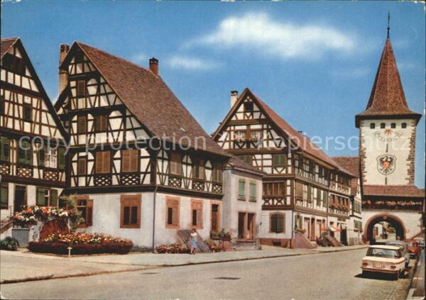 Gengenbach Tor alte Häuser