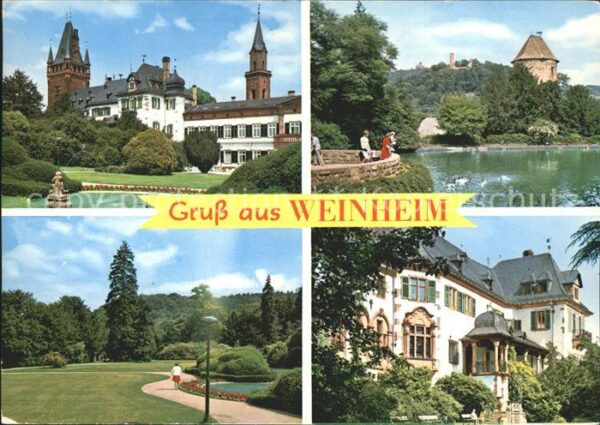 Weinheim Bergstrasse Schlosspark