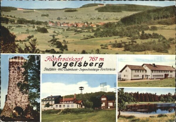 Hoherodskopf Taufstein VHC Clubhäuser Jugendherberge
