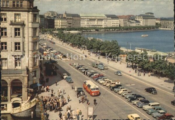 Hamburg Jungfernstieg Binnenalster