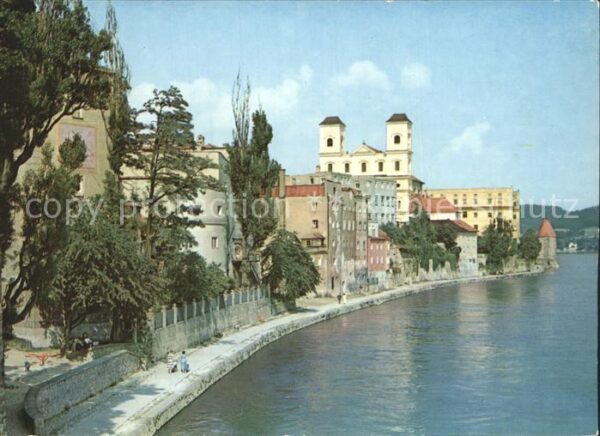 Passau Südländische Architektur Inn