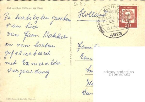 Vlotho Blick vom Burg – Bild 2