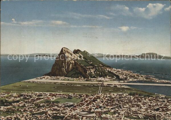 Gibraltar Fliegeraufnahme