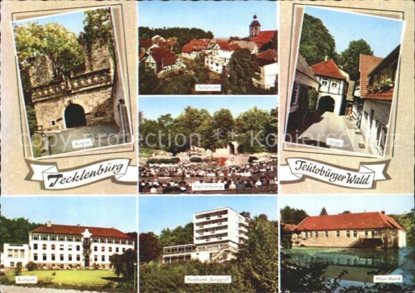 Tecklenburg Burgtor Legge Haus Marck Kurheim Parkho