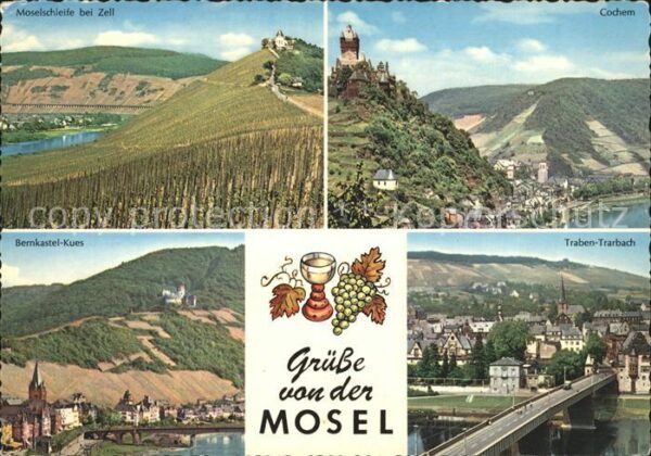 Traben-Trarbach Cochem Moselschleife Zell Bernkastel-Ku