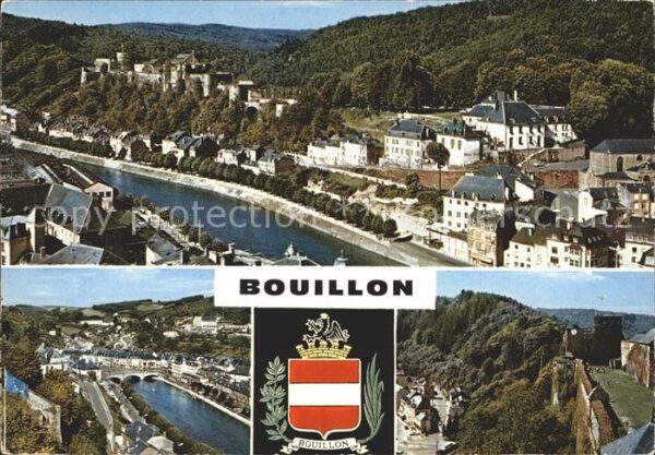 Bouillon Wallonne Burg Teilansichten