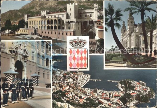 Monaco Principaute Schloss