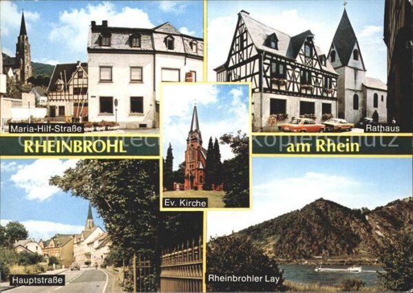 Rheinbrohl Maria-Hilf-Strasse Rathaus Rheinbrohler