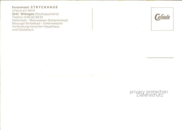 Willingen Sauerland Ferienhotel Stryckhaus – Bild 2