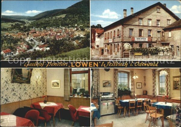 Weilbach Unterfranken Gasthof-Pension Cafe Zum Löwen