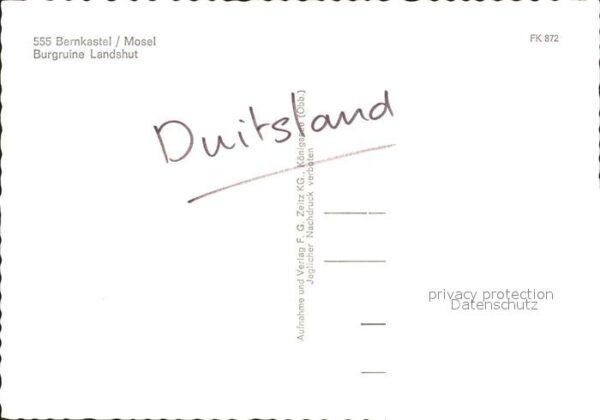 Bernkastel-Kues Burgruine Landshut – Bild 2