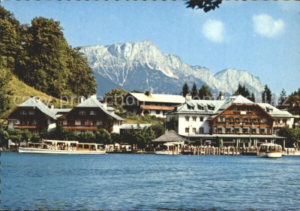 Koenigsee Berchtesgaden Seelände Untersberg