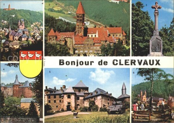 Clervaux Abbaye Monument Guerre Paysans Chateau