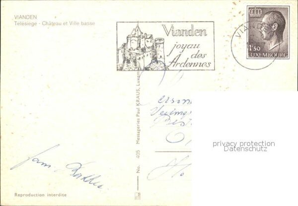 Vianden Telesiege Chateau et Ville basse – Bild 2
