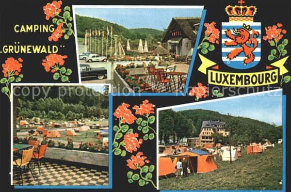 LUXEMBOURG  Luxemburg Camping Grünewald