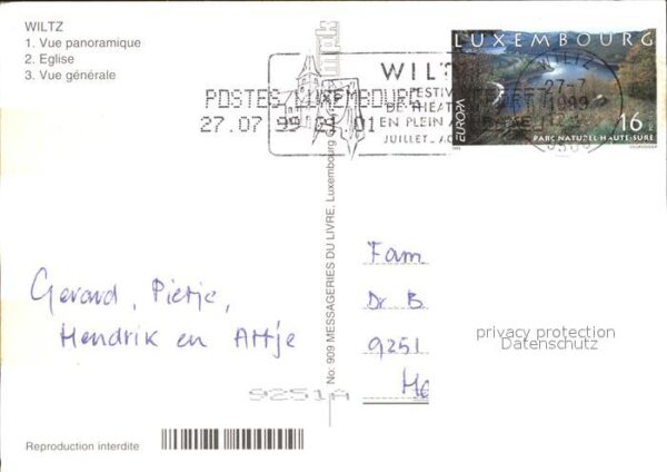 Wiltz Luxembourg Eglise Teilansichten – Bild 2