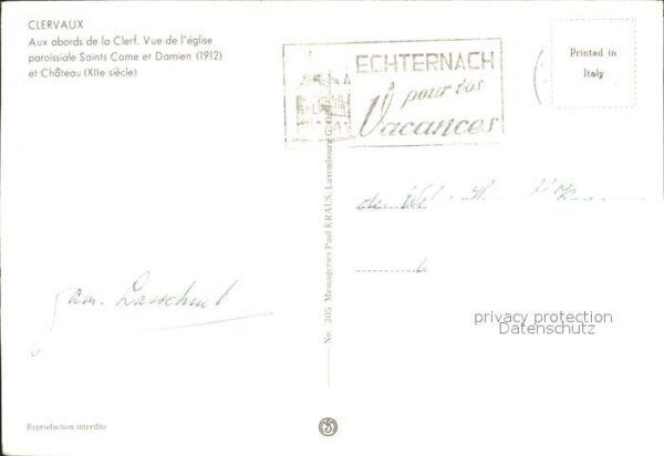 Clervaux Eglise Chateau Saints Come Damien – Bild 2