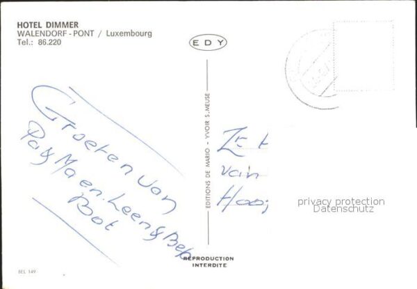 Wallendorf-Pont Hotel Dimmer – Bild 2