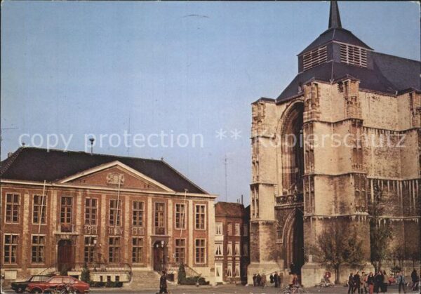 Diest Stadhuis Sint-Sulpitius kerk