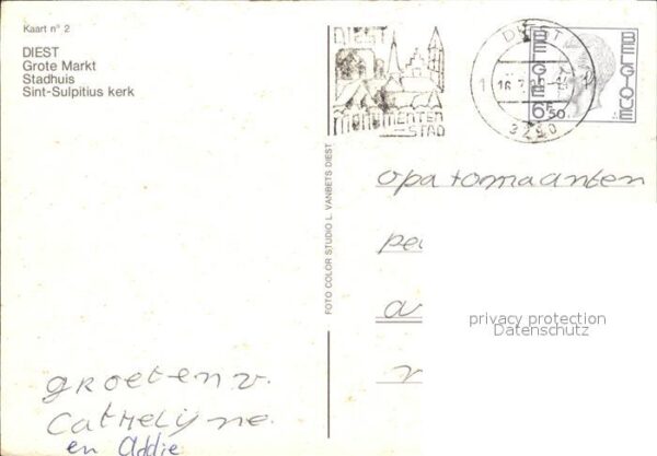 Diest Stadhuis Sint-Sulpitius kerk – Bild 2