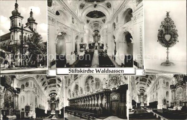 Waldsassen Stiftskirche Inneres Details