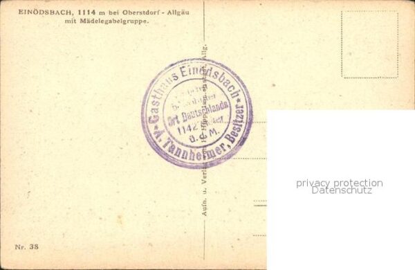 Einoedsbach Kapelle mit Mädelegabelgruppe – Bild 2
