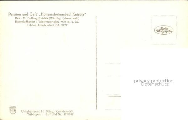 Kniebis Freudenstadt Fliegeraufnahme – Bild 2