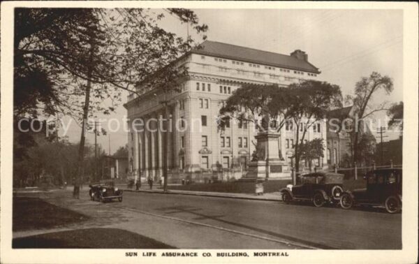 Montreal Quebec Sun Life Assurance Co Building