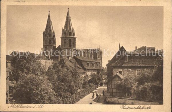 Muehlhausen Thueringen Untermarktkirche