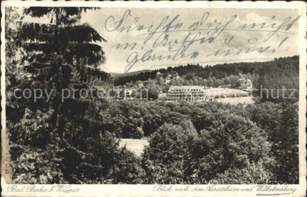 Bad Berka Ärzteheim und Wilhelmsburg