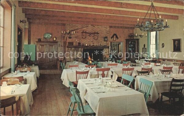 McLean Virginia Evans Farm Inn Main Dining Room
