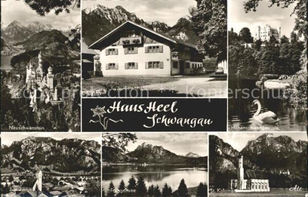 Schwangau Schloss Neuschwanstein Haus Heel Schlos