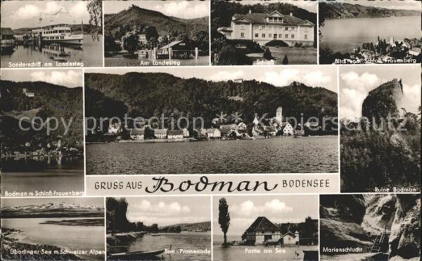 Bodman-Ludwigshafen Sonderschiff Landesteg Schloss Bodensee