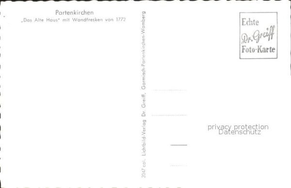 Partenkirchen Das Alte Haus mit Wandfresken – Bild 2