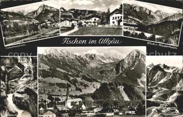 Fischen Allgaeu Schwimmbad Maderhalm Breitachklamm Orts
