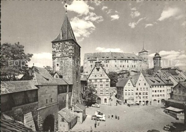 Nuernberg Tiergärtner Turm und Burg