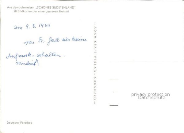 Krummau Suedboehmen Blick zum Schloss – Bild 2