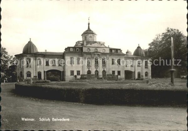 Weimar Thueringen Schloss Belvedere