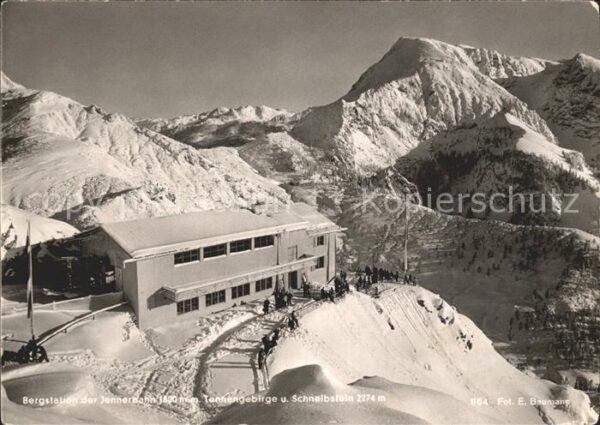 Berchtesgaden Jennerbahn Bergstation Tennengebirge un