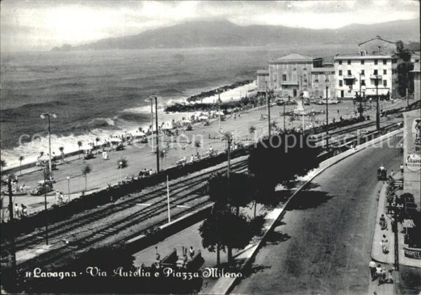 Lavagna Via Aurelia e Piazza Milano