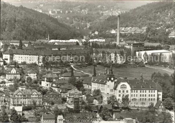 Aue Erzgebirge Blick vom Heidelberg