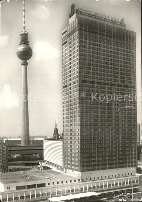 Berlin Interhotel Stadt Berlin mit Fernseh und