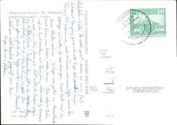 Zempin FDGB Erholungsheim Frieden – Bild 2