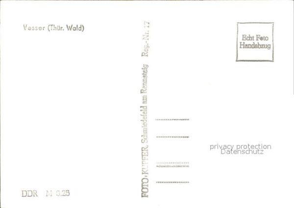 Vesser Rennsteig Ortsansicht – Bild 2