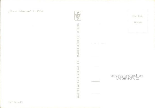 Vitte Blaue Scheune – Bild 2