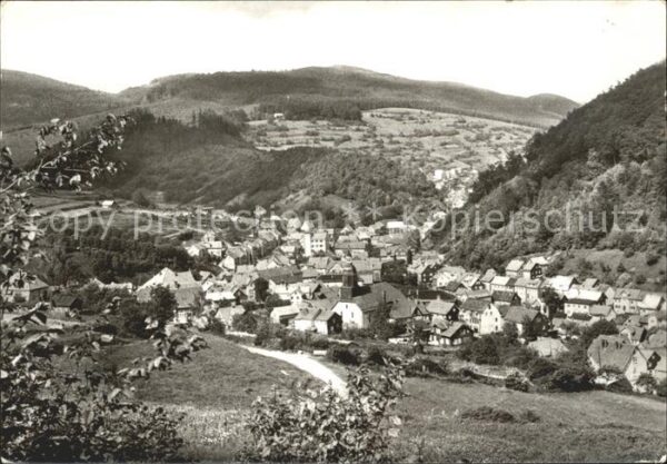 Pappenheim Thueringen Blick vom Röder