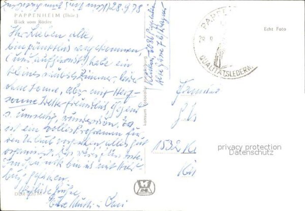Pappenheim Thueringen Blick vom Röder – Bild 2